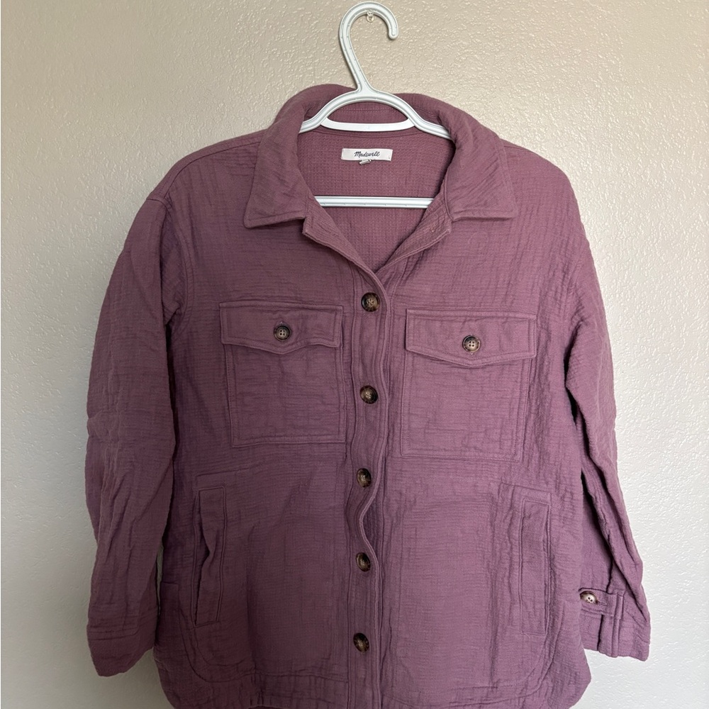 Madewell Women's Mauve Utility Jacket
